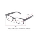 SOFT GREY - Reading Glasses grey rubber by Silac