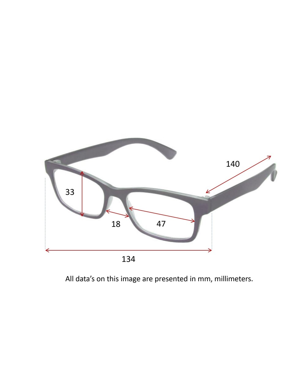 SOFT GREY - Reading Glasses grey rubber by Silac