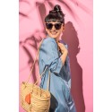 SUN BLACK TRANSPARENT - Sunglasses