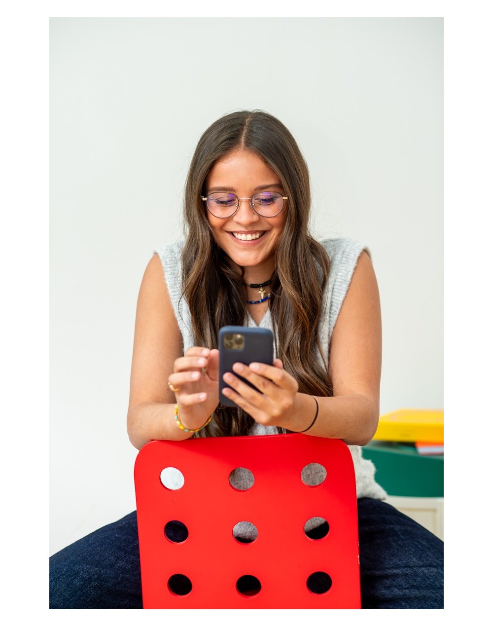 ROMEO Silver Black - Screen Protect glasses