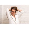 SOFT GREY - Lunettes de lecture (loupe) grise par Silac