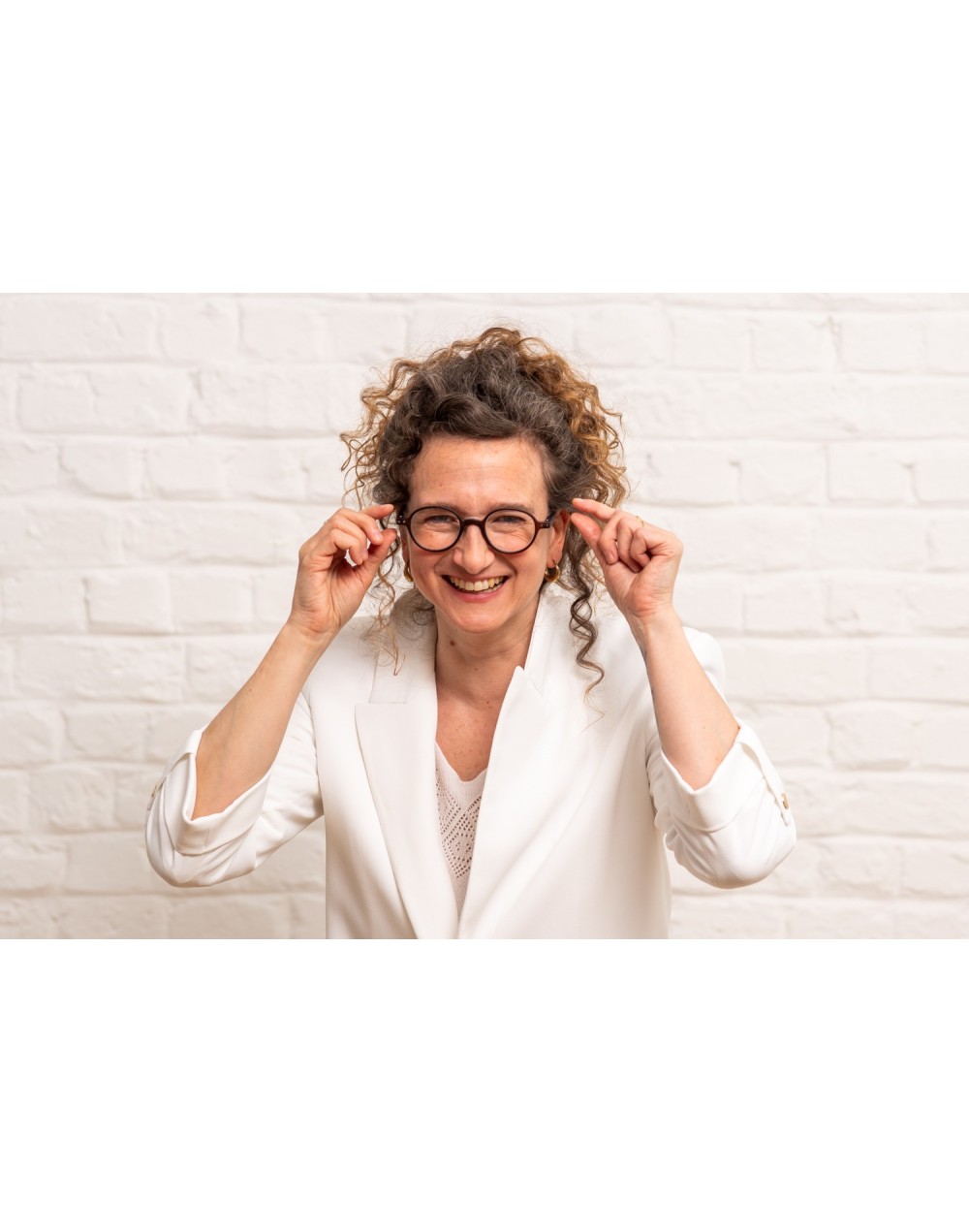Lunettes de lecture polycarbonate - BROWN & BLUE