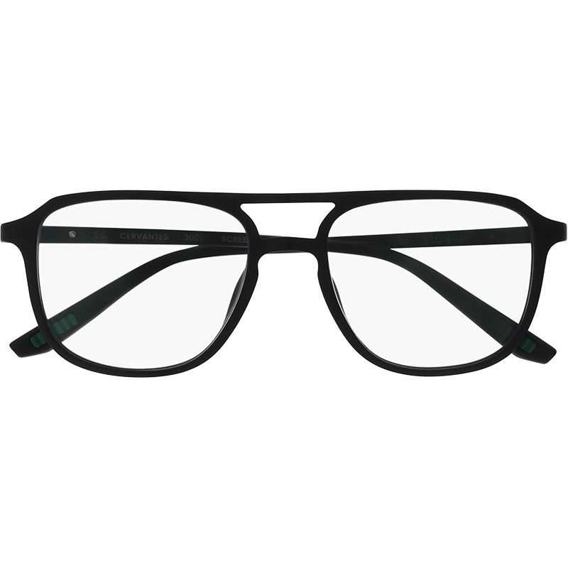 Cervantes Black – Reading Glasses & Screen Protection