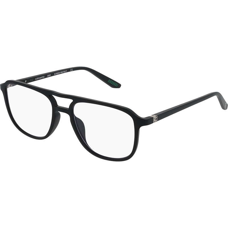 Cervantes Black – Reading Glasses & Screen Protection