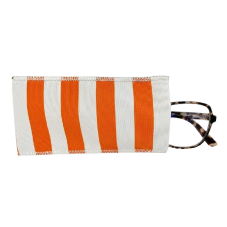 Astuccio a Righe Arancioni