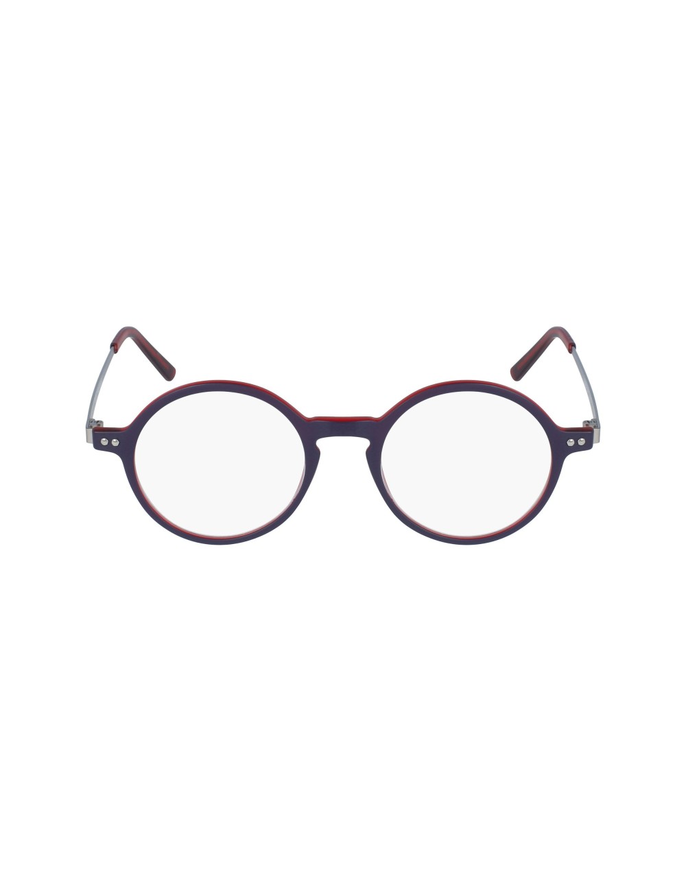 Lunettes loupes de lecture - modèle homme et femme - NAVY METAL