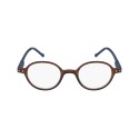 BROWN & BLUE