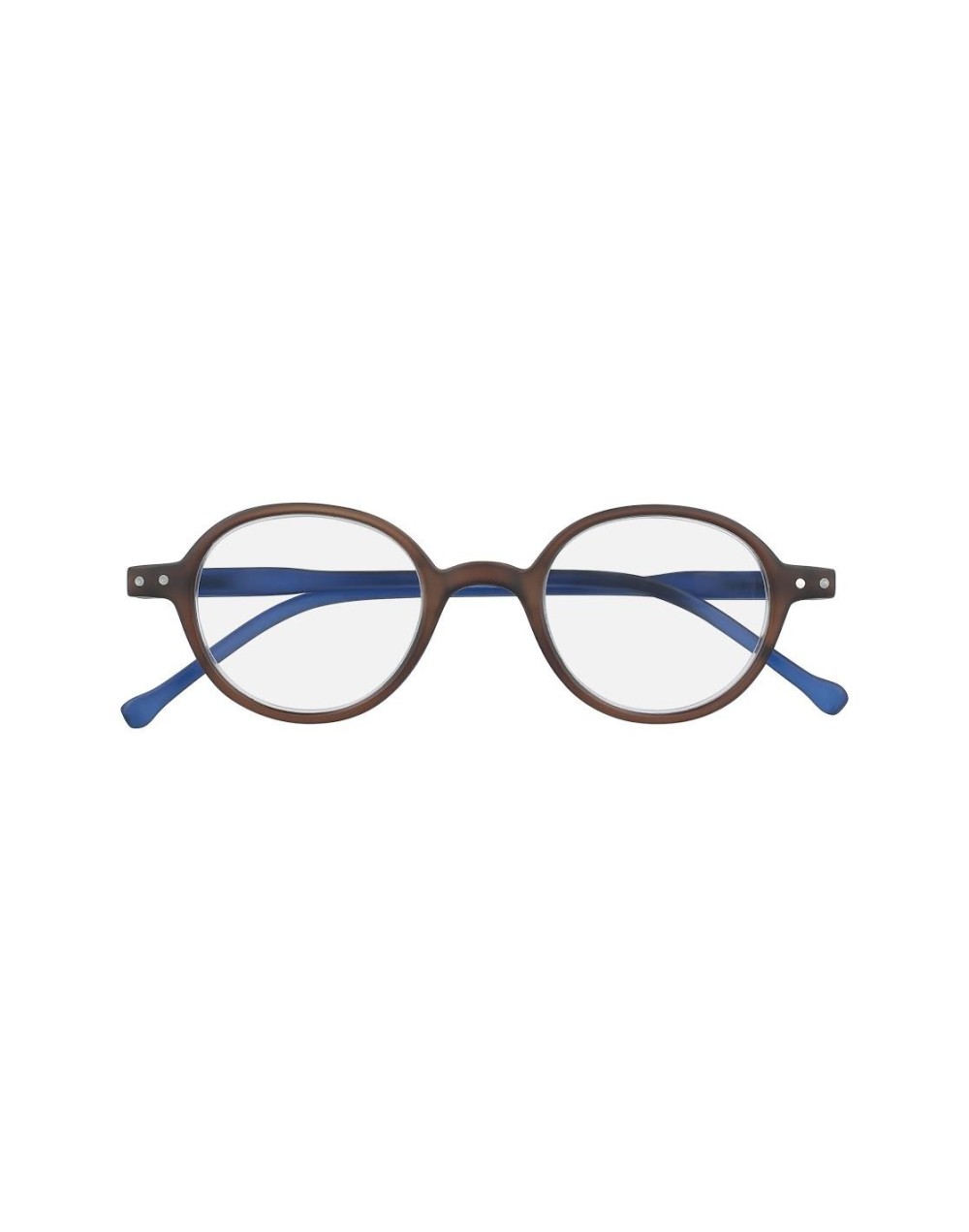BROWN & BLUE