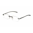 BLACK METAL - Lunettes de lecture (loupe) métallique et transparente par Silac