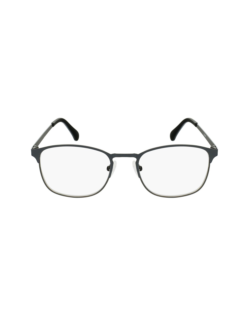 METAL GREY - Grey metallic reading glasses by Silac