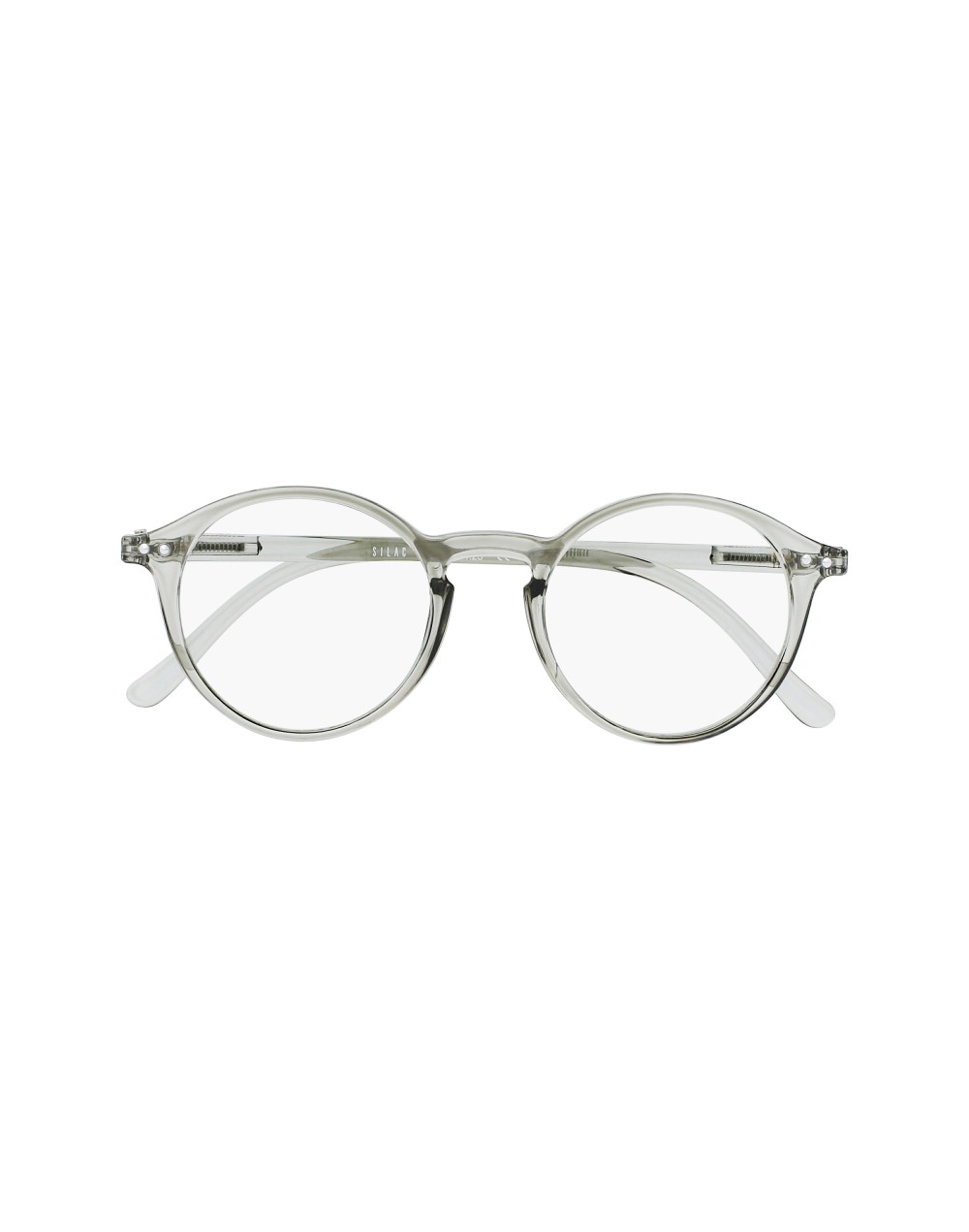 GREY CRISTAL - Reading glasses transparent grey - Silac