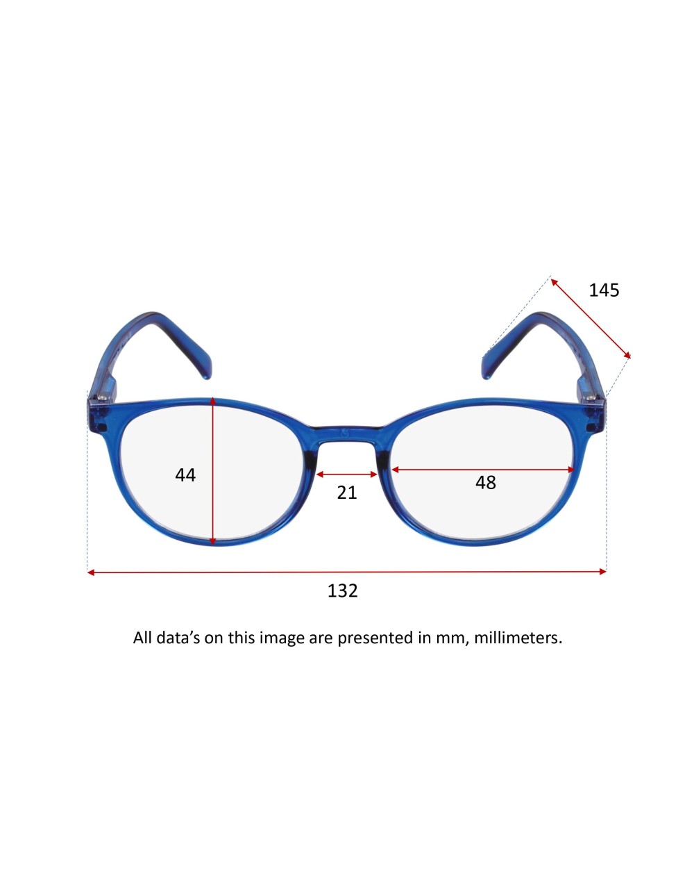 PETROL BLUE - Women's Reading Glasses
