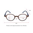 Lunettes de lecture polycarbonate - BROWN & BLUE