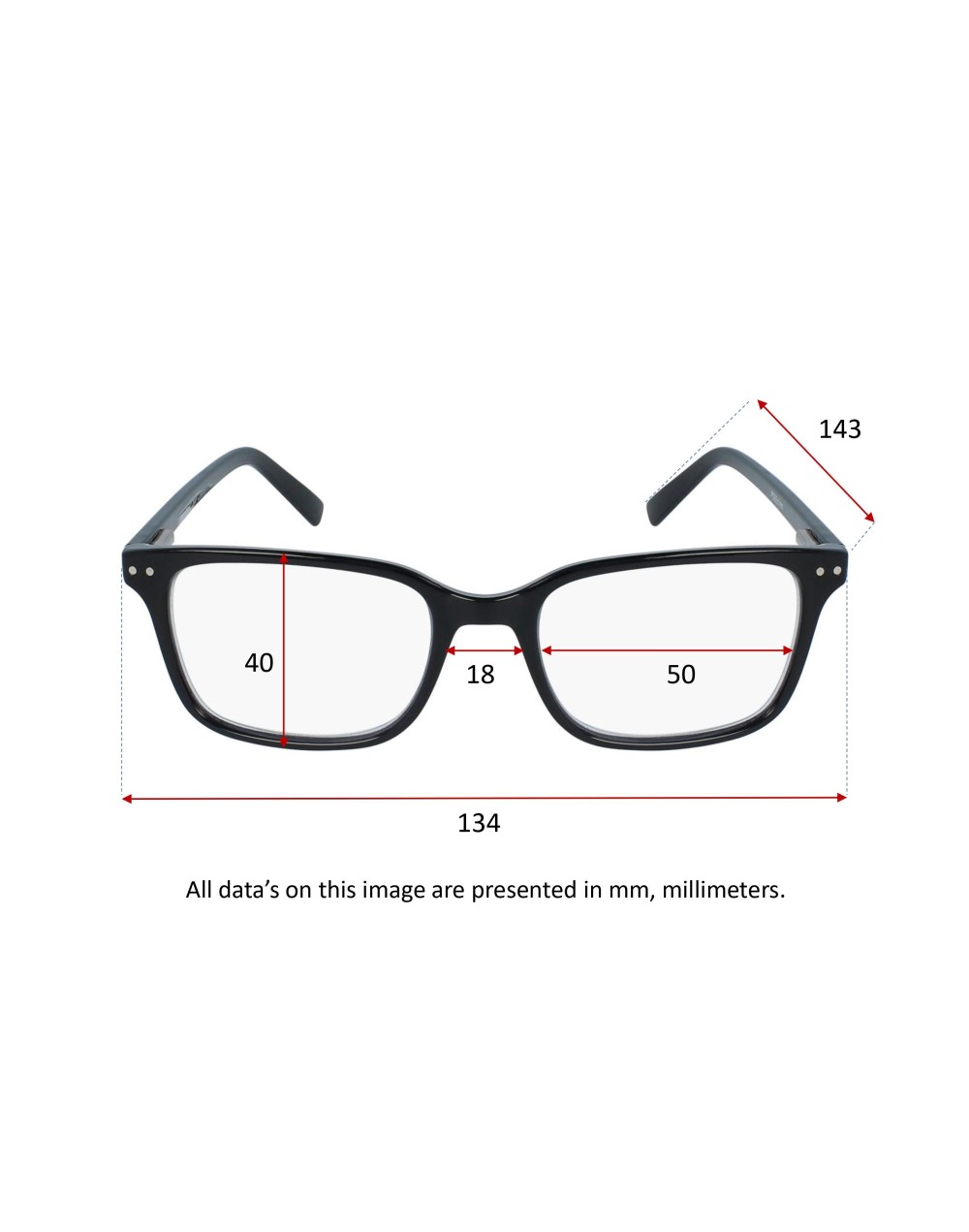 Lunettes de lectures noires -  3IN1 BLACK - innovation par Silac