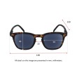 Lunettes de soleil loupe - SOL TURTLE RUBBER
