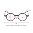 Lunettes loupes de lecture - modèle homme et femme - NAVY METAL