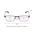 BLUE METAL - Lunettes Loupes de Lecture Homme