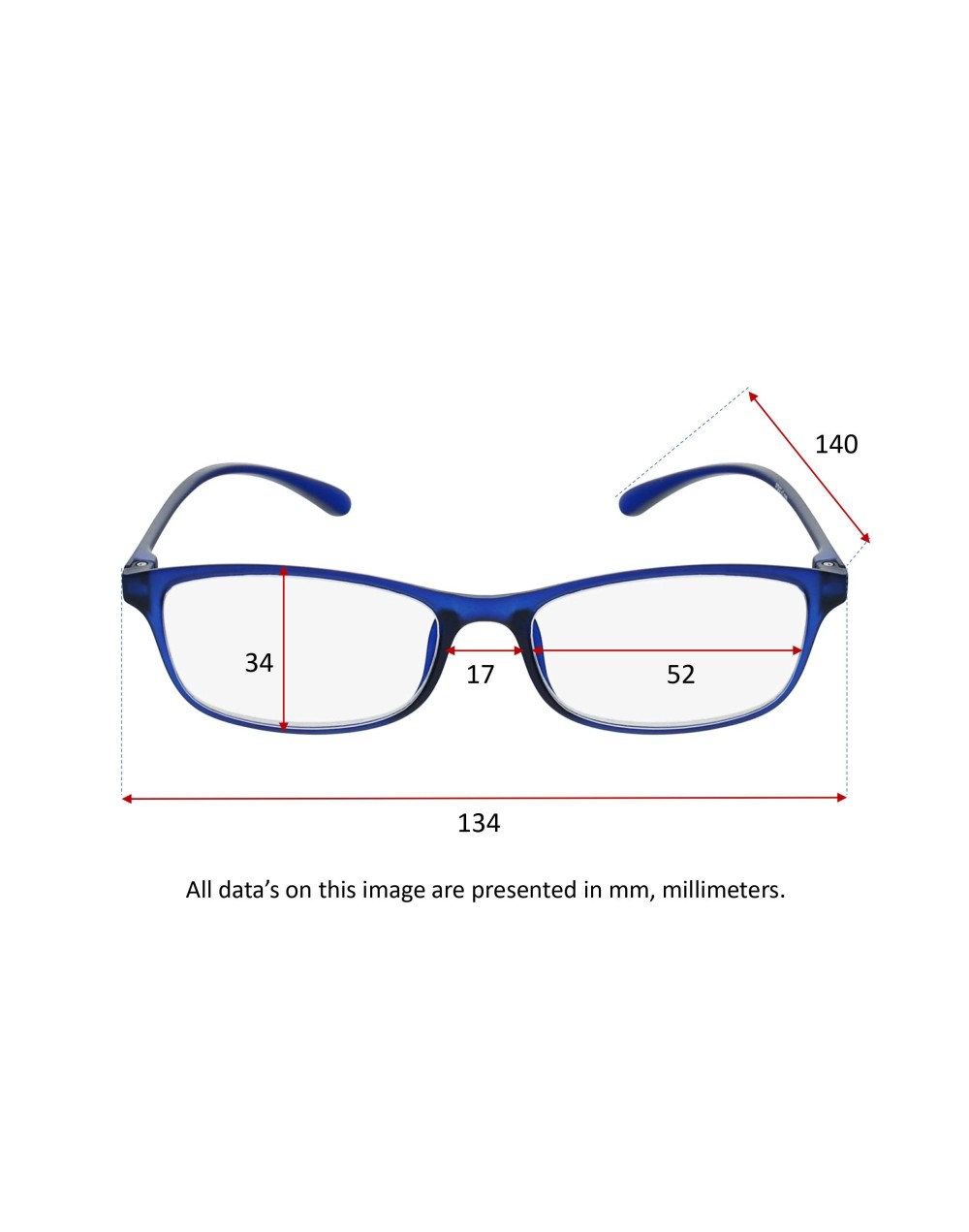 FLEXIBLE BLUE - Lunettes de lecture