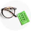 Lunettes de lecture 3 en 1 en tortoise très chic et design - 3IN1 TURTLE - innovation par Silac